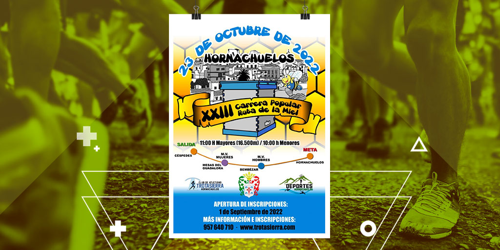 Carrera Popular Ruta de la Miel Hornachuelos 2022 Andalucía Running