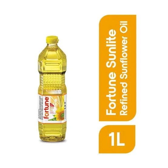 Fortune Sunlite Refined Sunflower Oil 1 ltr Bottle Andaman Greengrocers