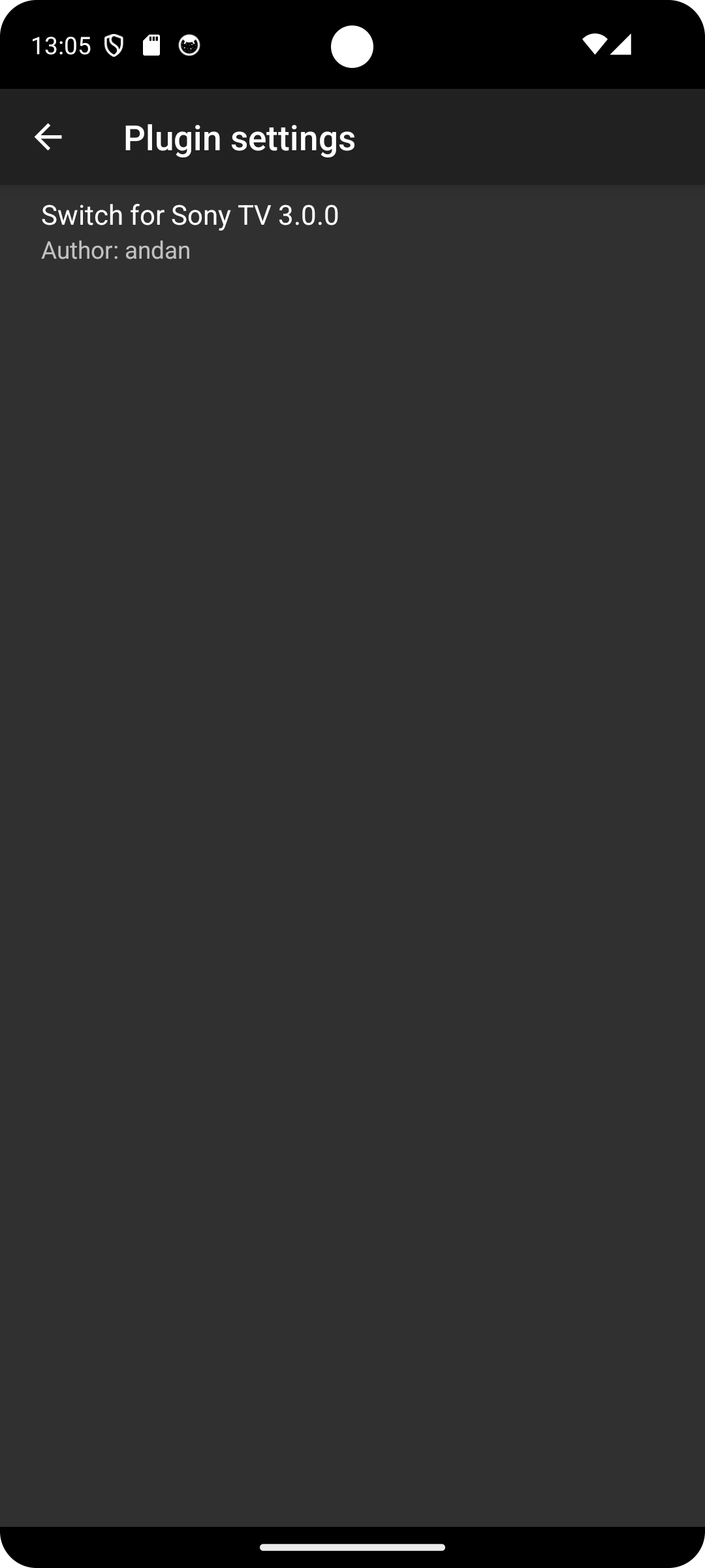 sonytvswitch Remote control and program switch app for Sony TVs