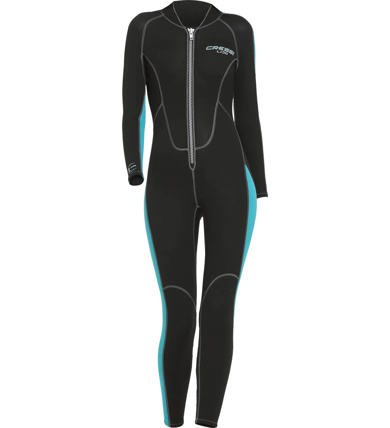 Cressi Lido 2mm Full Wetsuit Lady Andark Diving & Watersports
