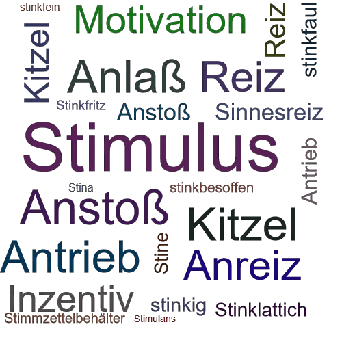 STIMULUS SynonymLexikothek • ein anderes Wort für Stimulus