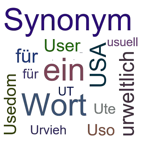 USB SynonymLexikothek • ein anderes Wort für USB
