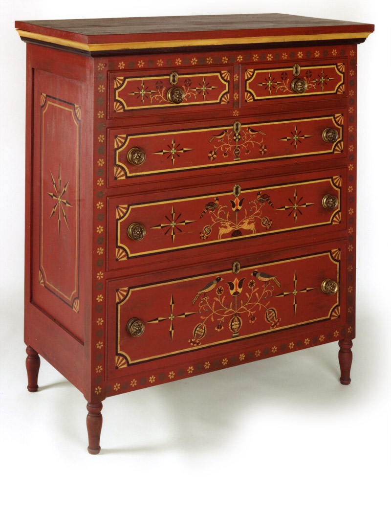 Andersen & Stauffer Furniture Makers Chests Mahantongo Bird Chest