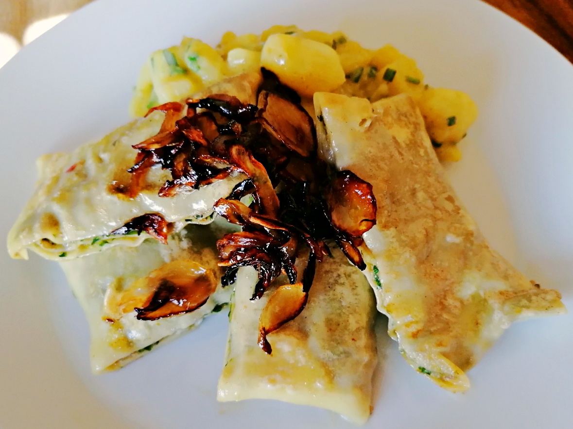 Vegane Maultaschen und wie zwei Berliner Mädels ins Schwäbische