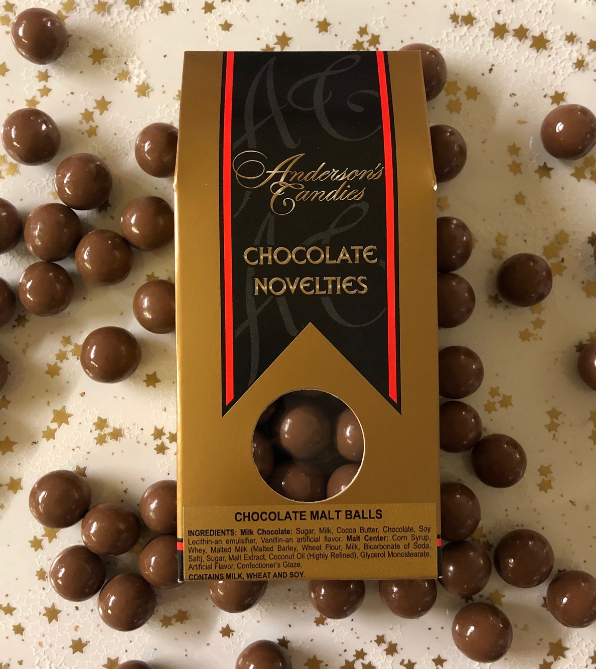 Malted Milk Balls Anderson's Candies