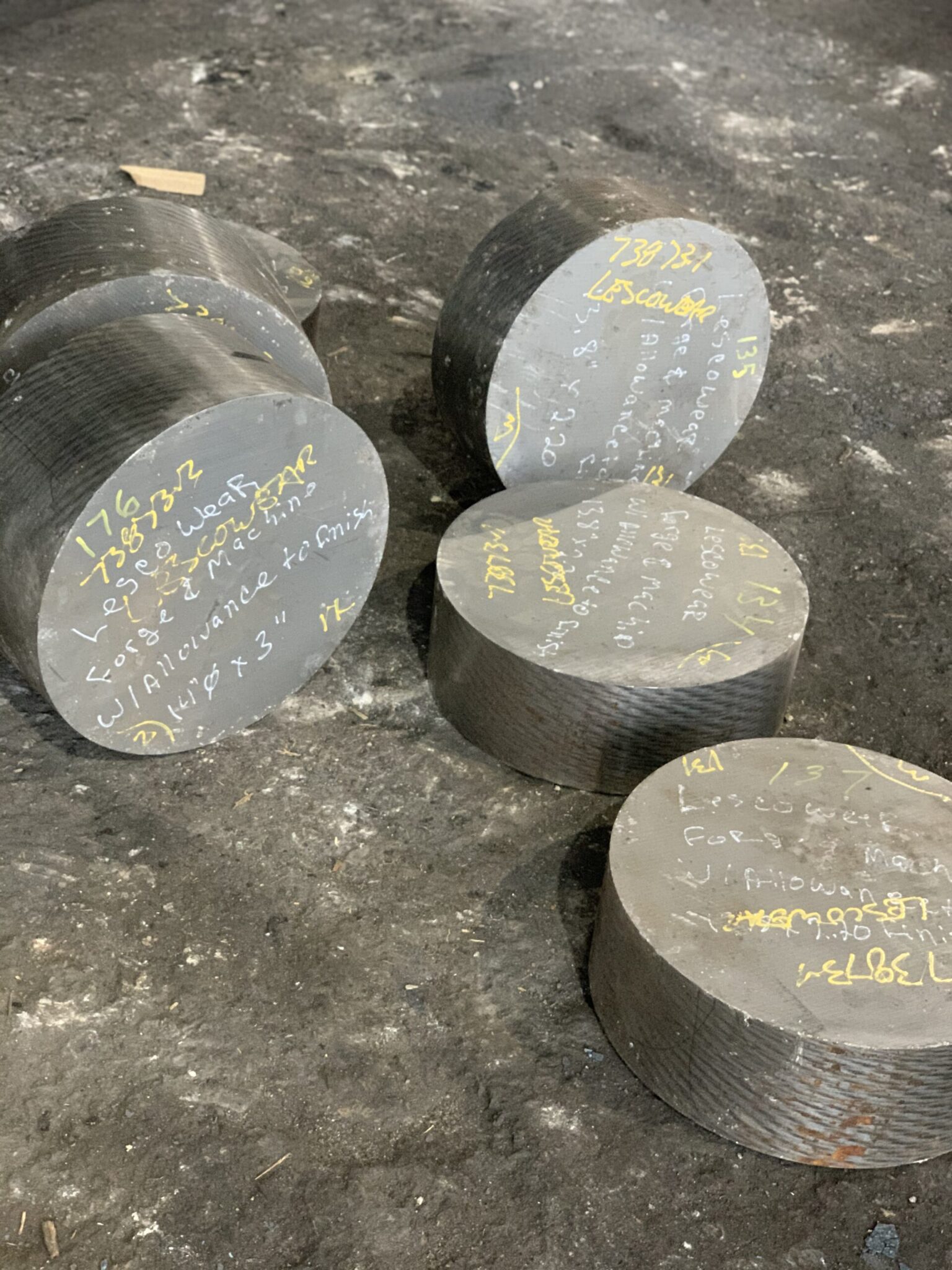 Discs Gear Blanks Anderson Shumaker