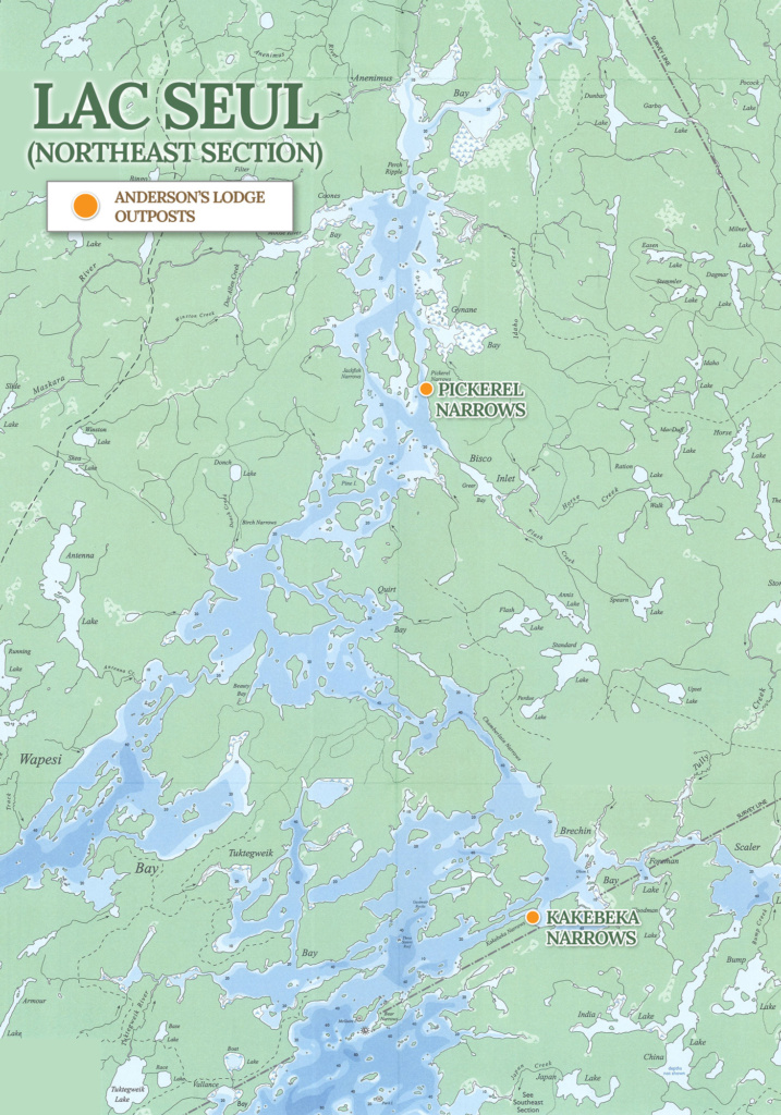 Lac Seul Outpost Fishing Outpost in Northwestern Ontario Anderson's