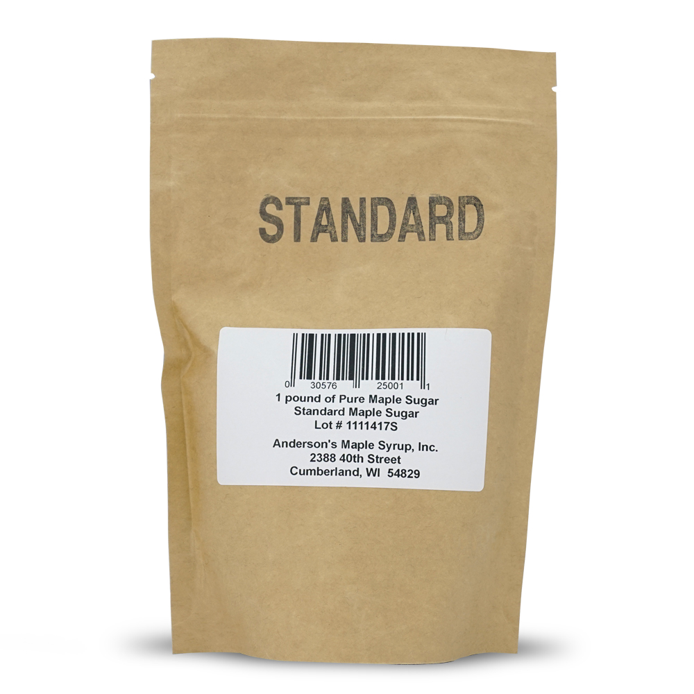 1 pound bag of Pure Maple Sugar Anderson's Maple Syrup
