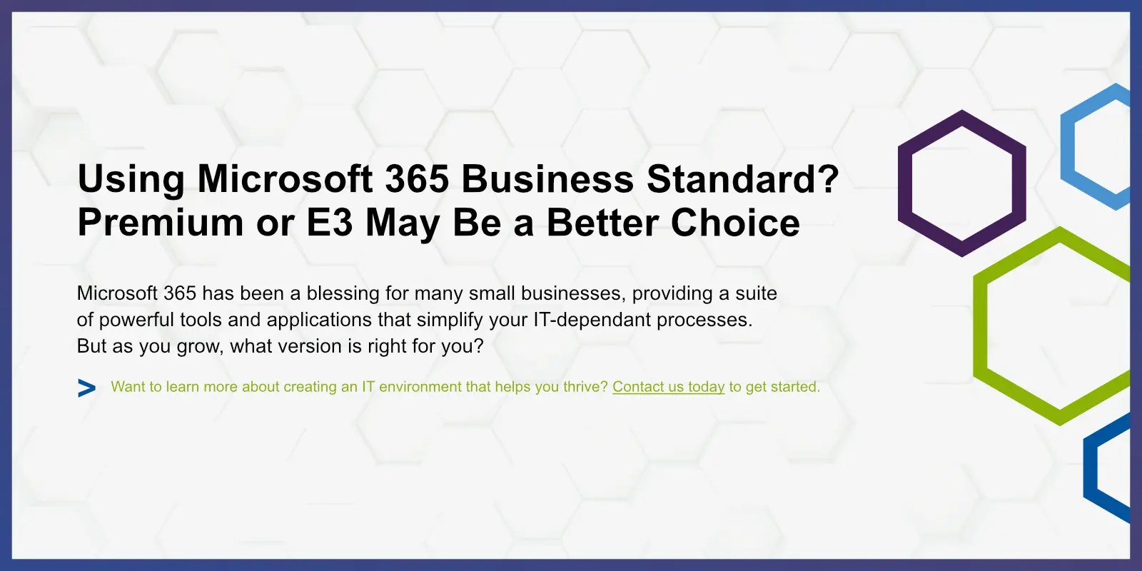 Choosing The Right Microsoft 365 Plan Business Standard Vs. Premium Vs. E3