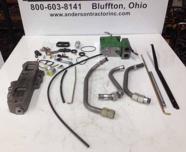 JOHN DEERE COMPLETE 3RD REMOTE KIT W/ REBUILT SCV - RE238221 - Anderson