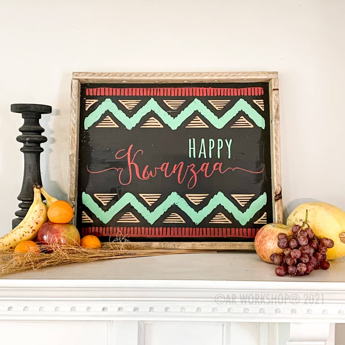New DIY Kwanzaa Home Decor from AR Anders Ruff Custom