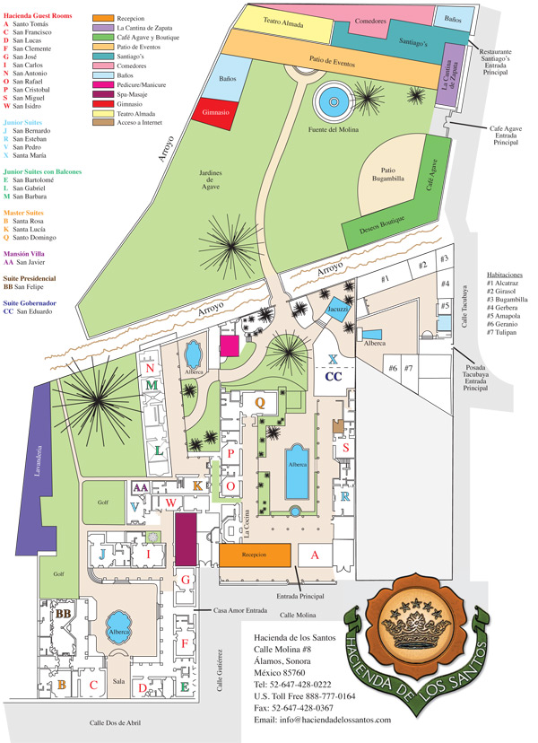 Alamos Elementary Campus Map Alamos Sonora Mexico Map