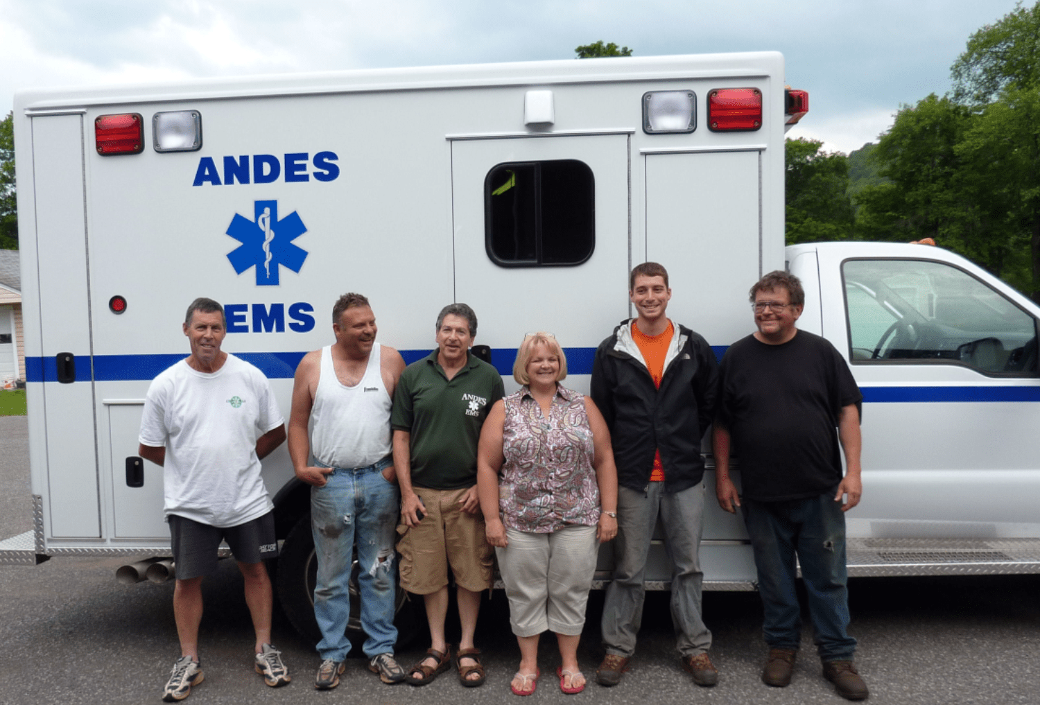 ANDES GETS A NEW AMBULANCE August 2009