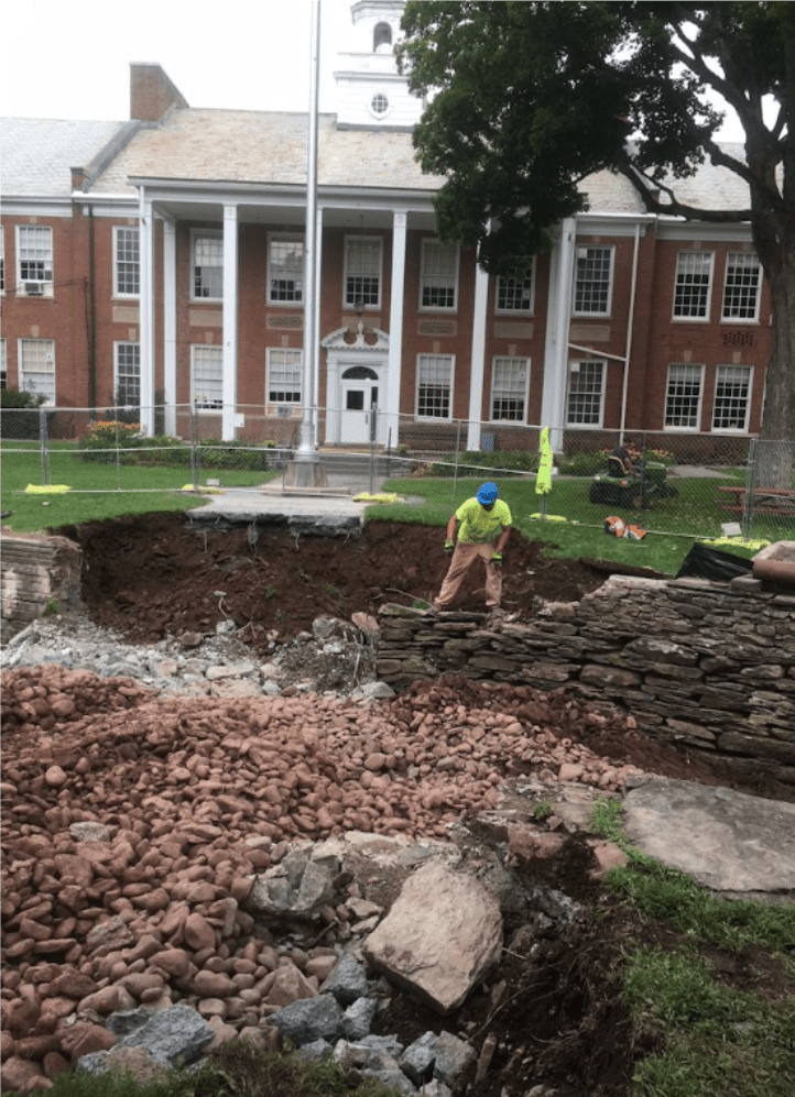 NEW BRIDGE AT ANDES SCHOOL —September 2018