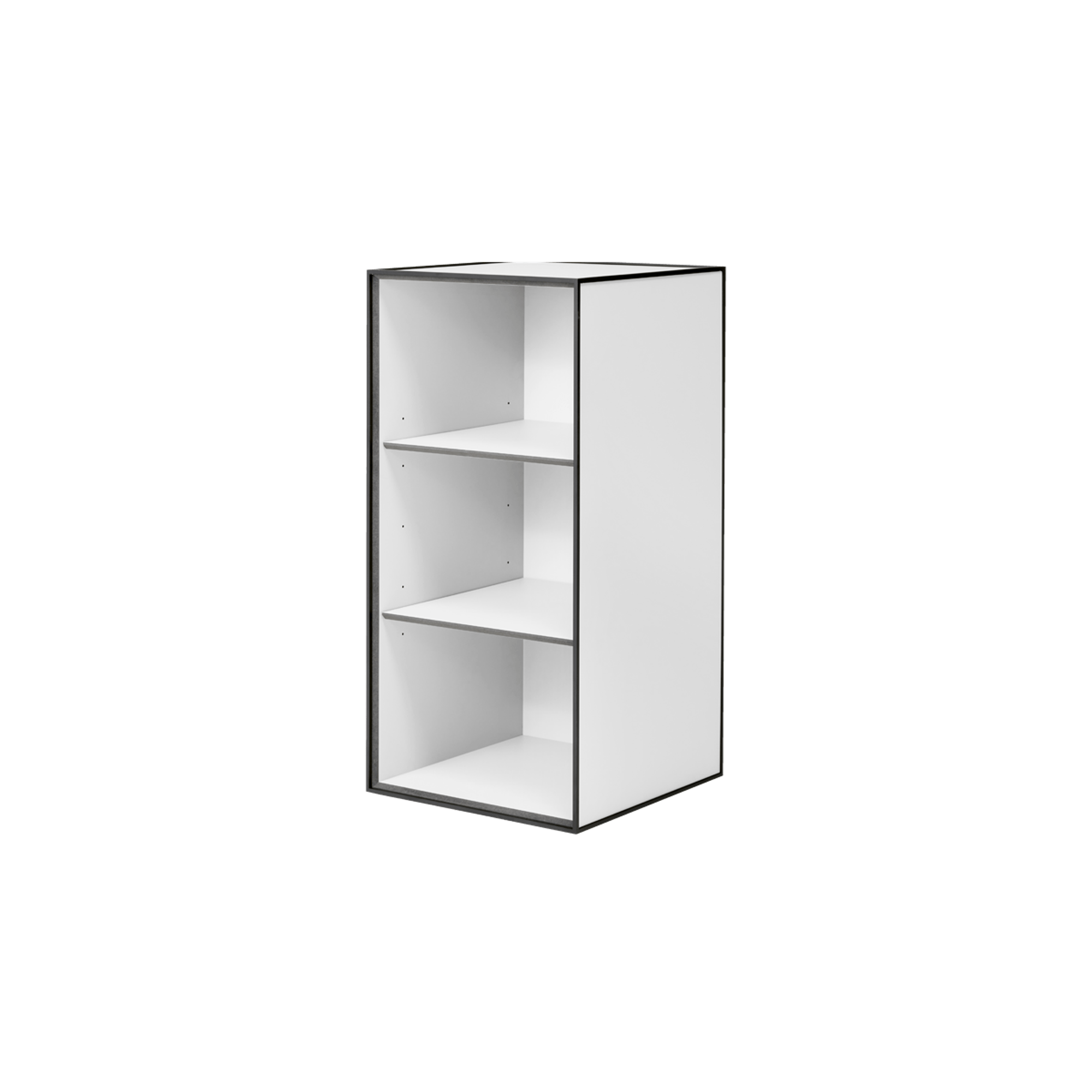 Audo Frame 70 w. 2 Shelves White