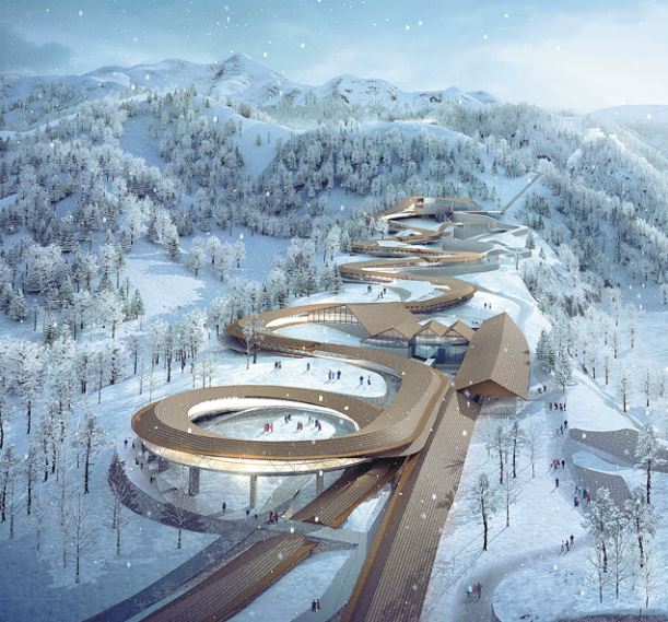 OlympiaBobbahn bei Peking planmäßig in Bau André Lange