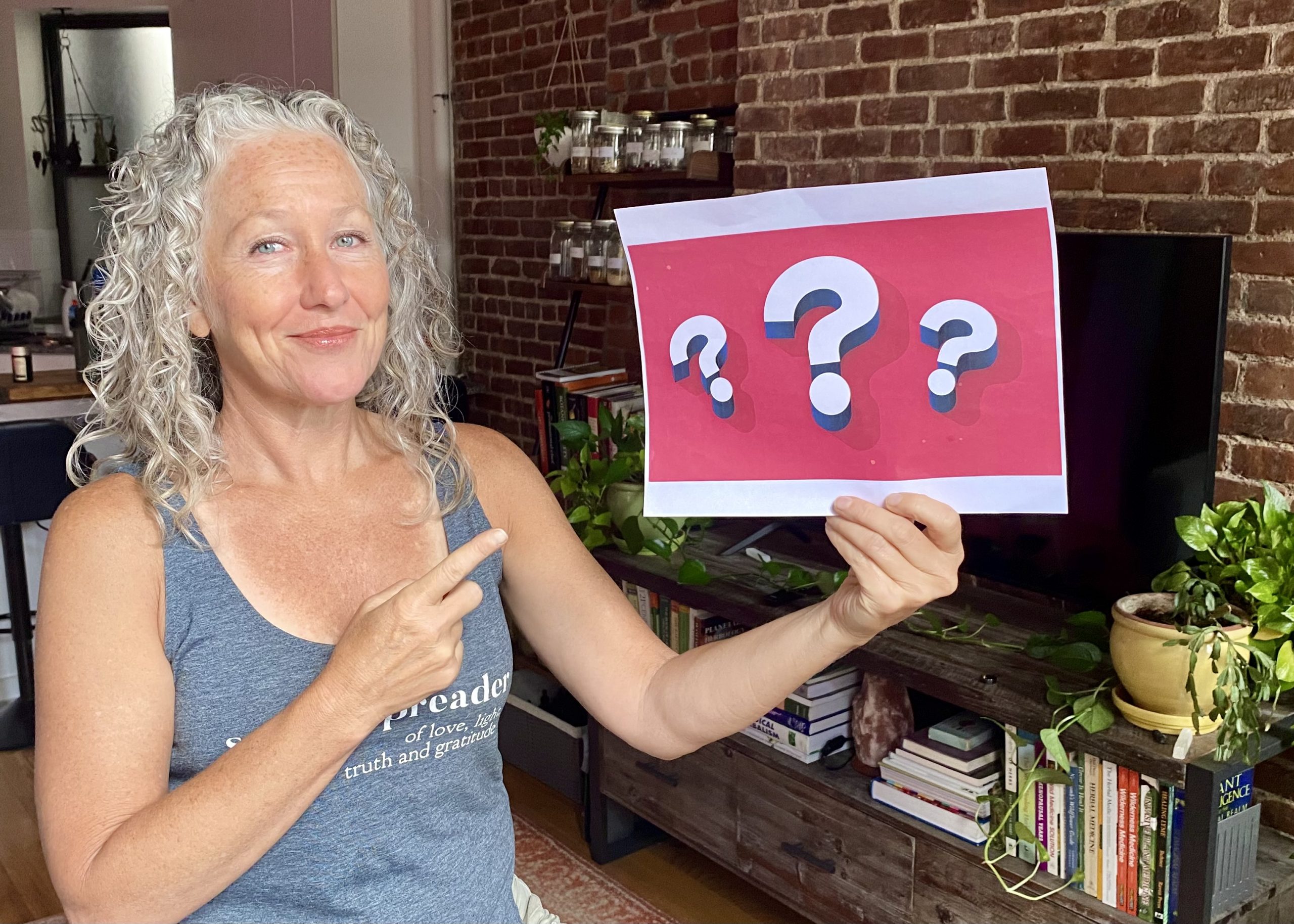 Are you questioning the shots yet? Andrea Beaman