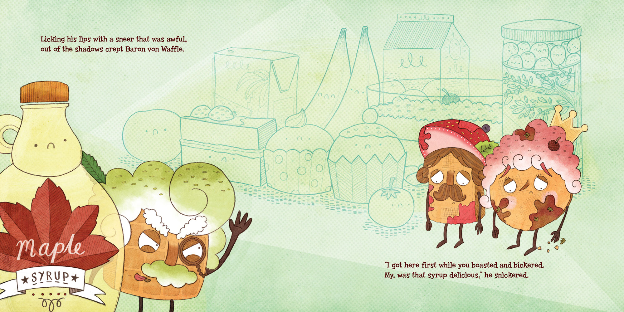 Lady Pancake and Sir French Toast Andrea Miller