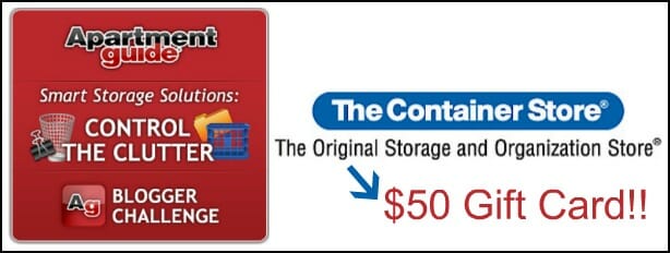 Birthday Giveaway 9 50 Container Store Gift Card Andrea Dekker