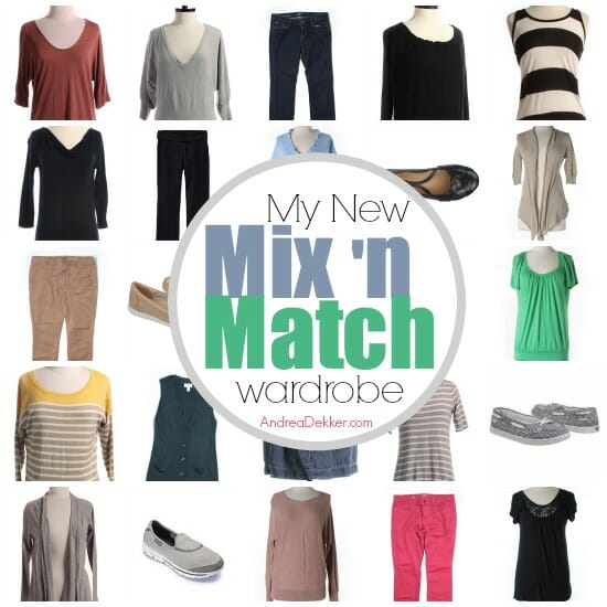 My New Mix 'n Match Wardrobe Andrea Dekker