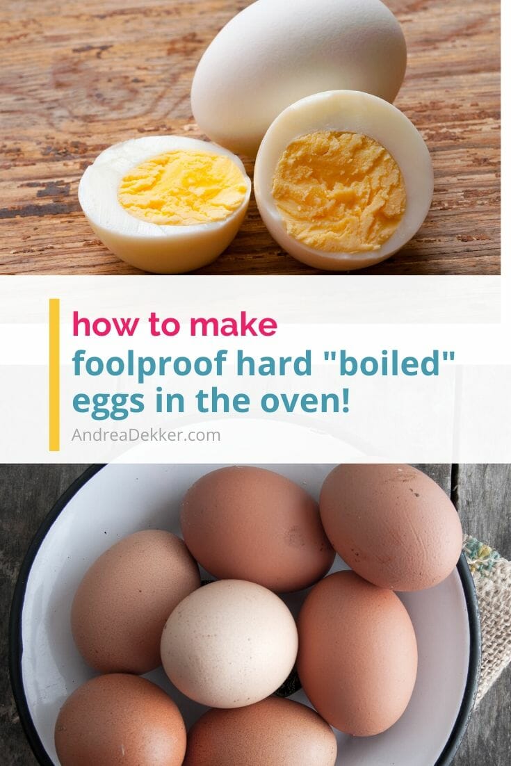 How to Make Hardboiled Eggs in the Oven Andrea Dekker