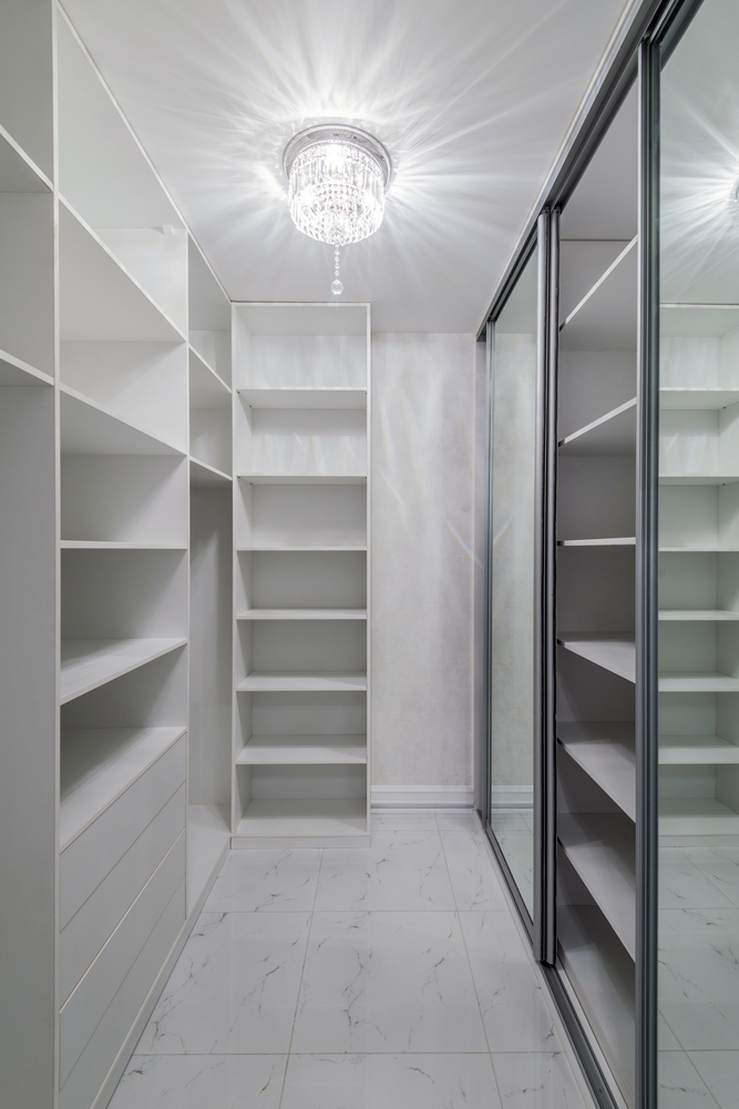 Closet Lighting Andrea Jacoby, Interior Designer and Yoga Instructor