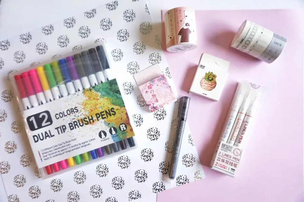 Stationery Haul Trying New Bullet Journal Supplies Andrea Peacock