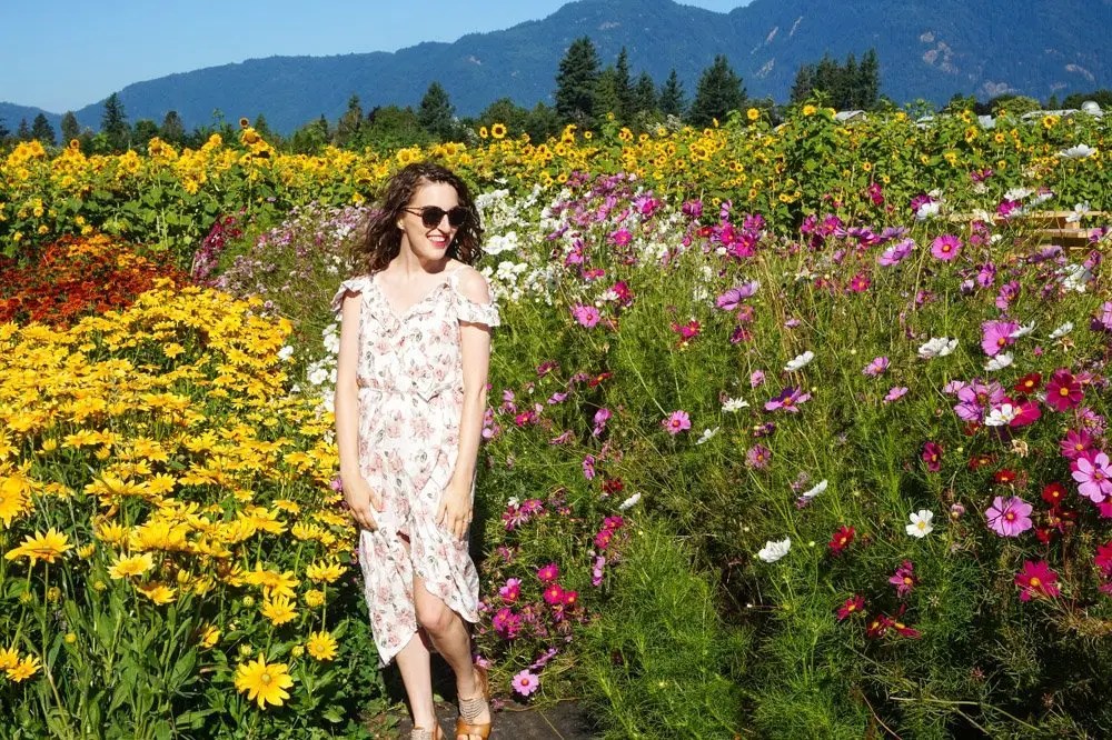 Visiting the Cultus Lake Flower Festival Near Vancouver, B.C. Andrea