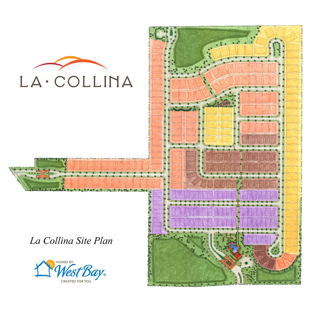 La Collina Brandon, Florida Neighborhood Site Plan