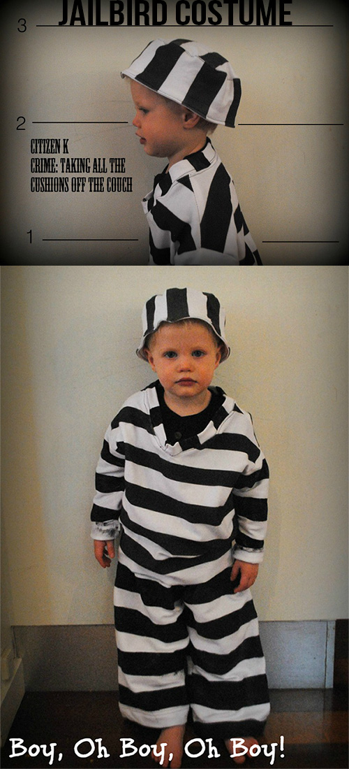 DIY Jailbird Costume Tutorial Andrea's Notebook