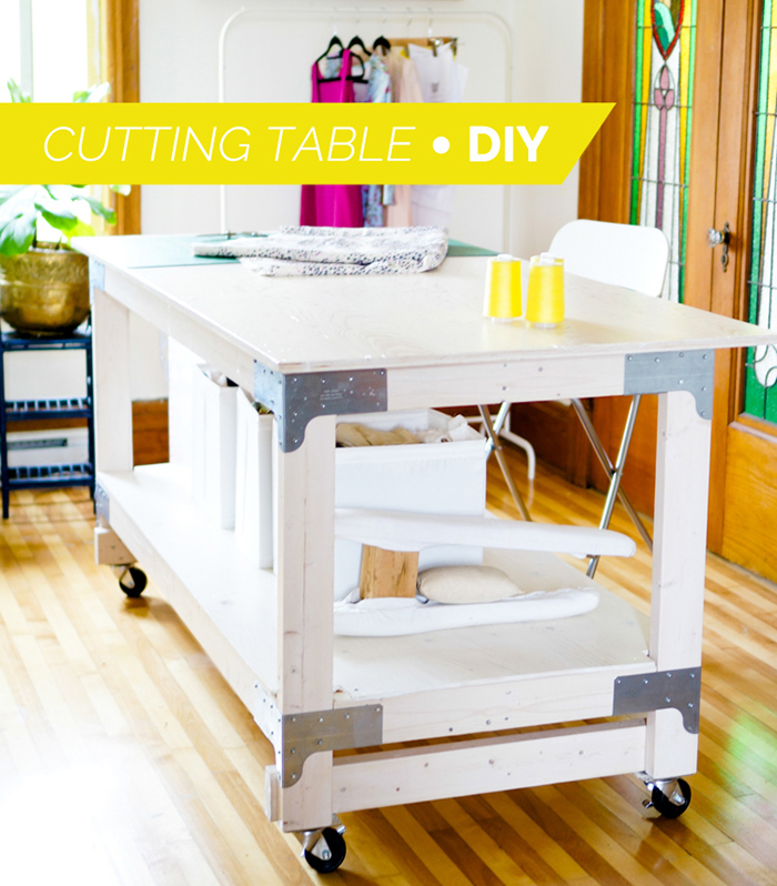 Build Your Own Sewing Table 12 DIY sewing table tutorials