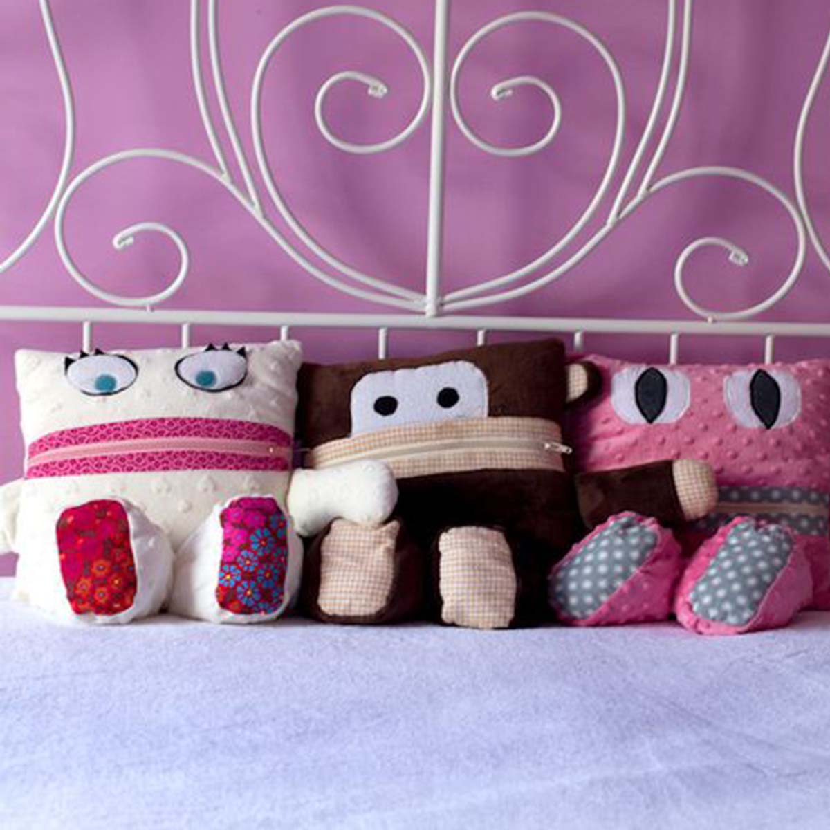 Adorable Homemade Pajama Eater Pillow Tutorial