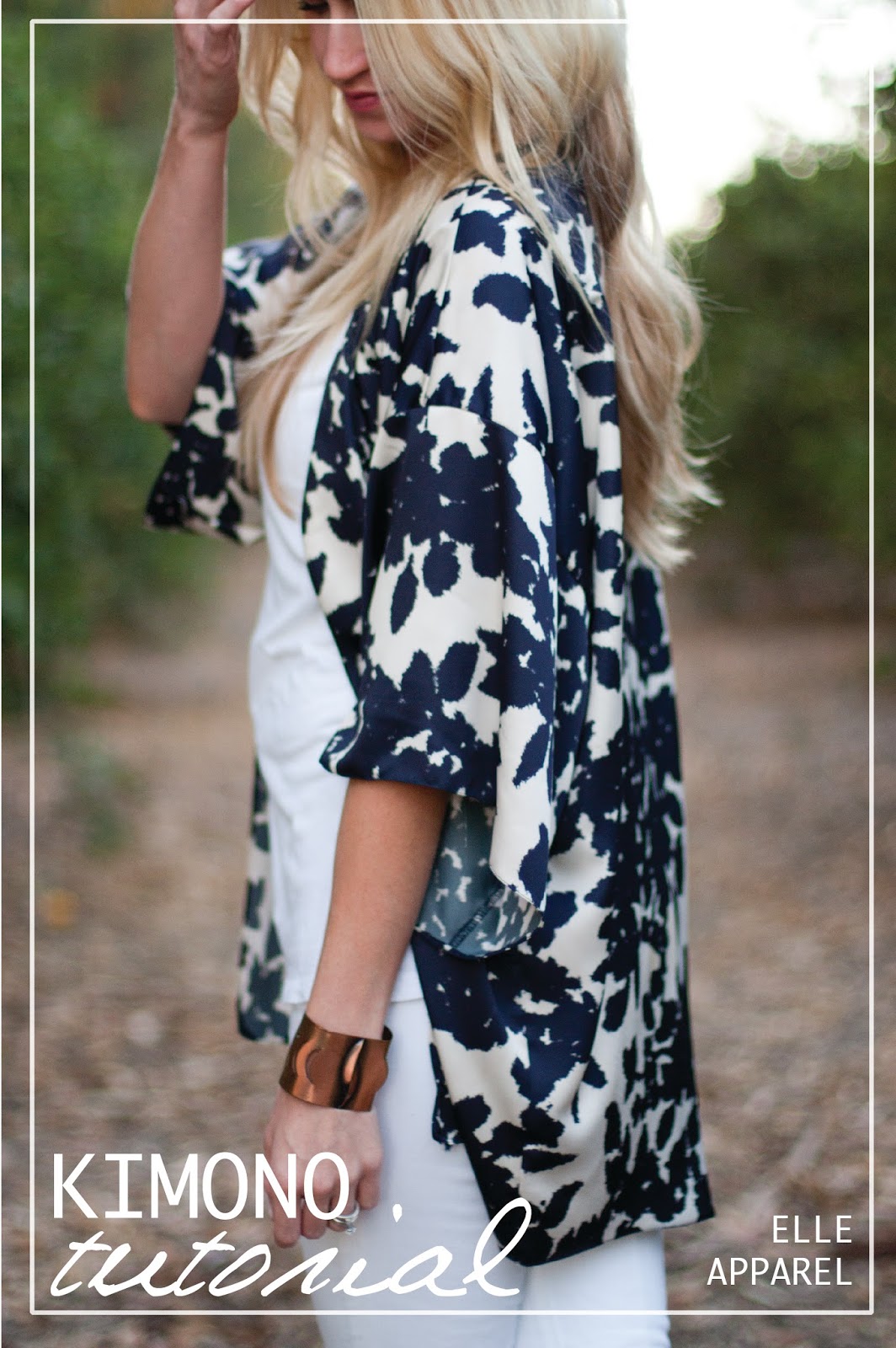 Elegant kimono with sleeves tutorial Andrea's Notebook