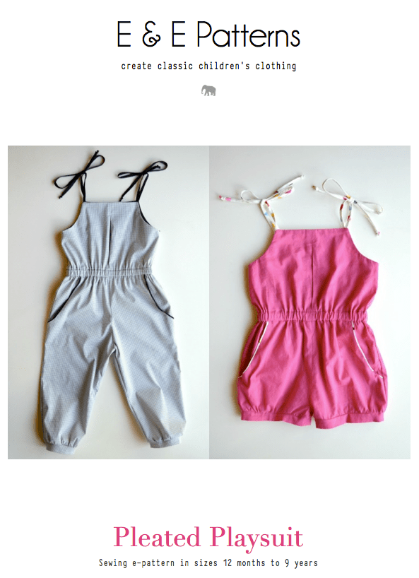 20 Free Sewing Patterns For Kids' Clothing - Andrea's Notebook