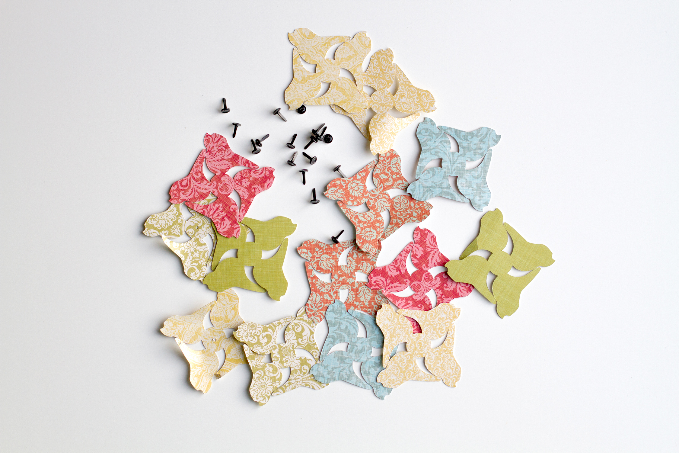 Floral Pinwheel Tutorial Andrea's Notebook