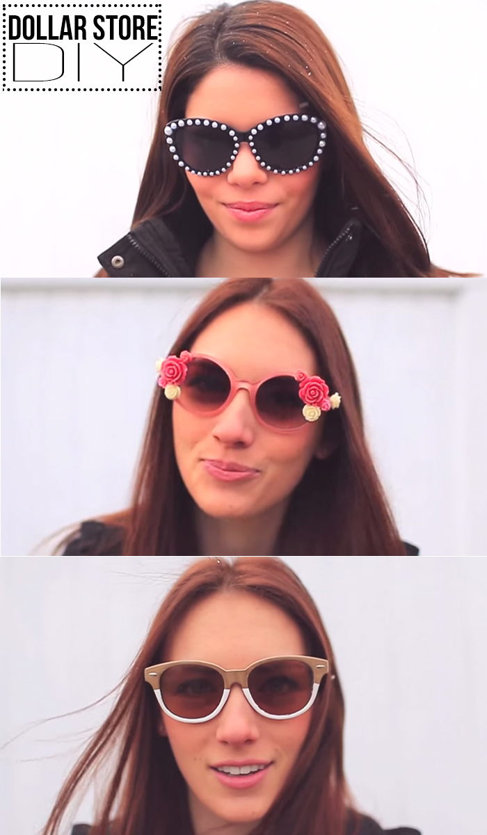 DIY Dollar Store Sunglasses