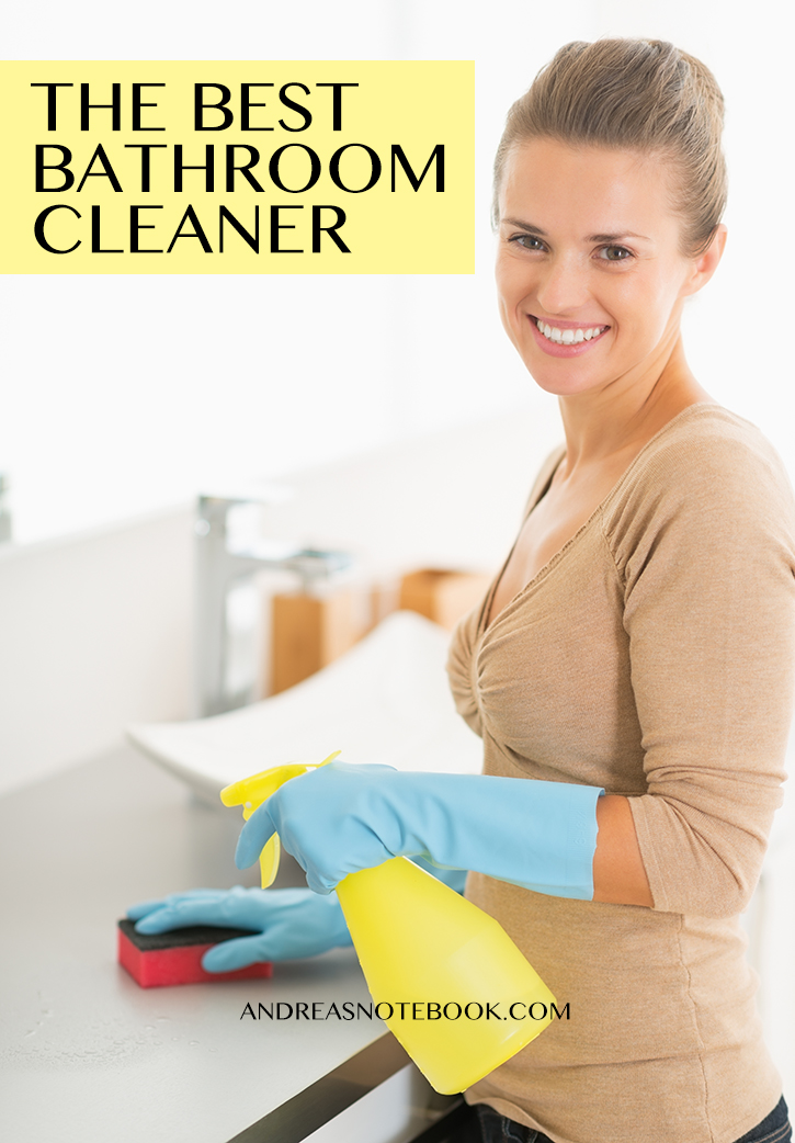 The Best Bathroom Cleaner You'll Ever Use