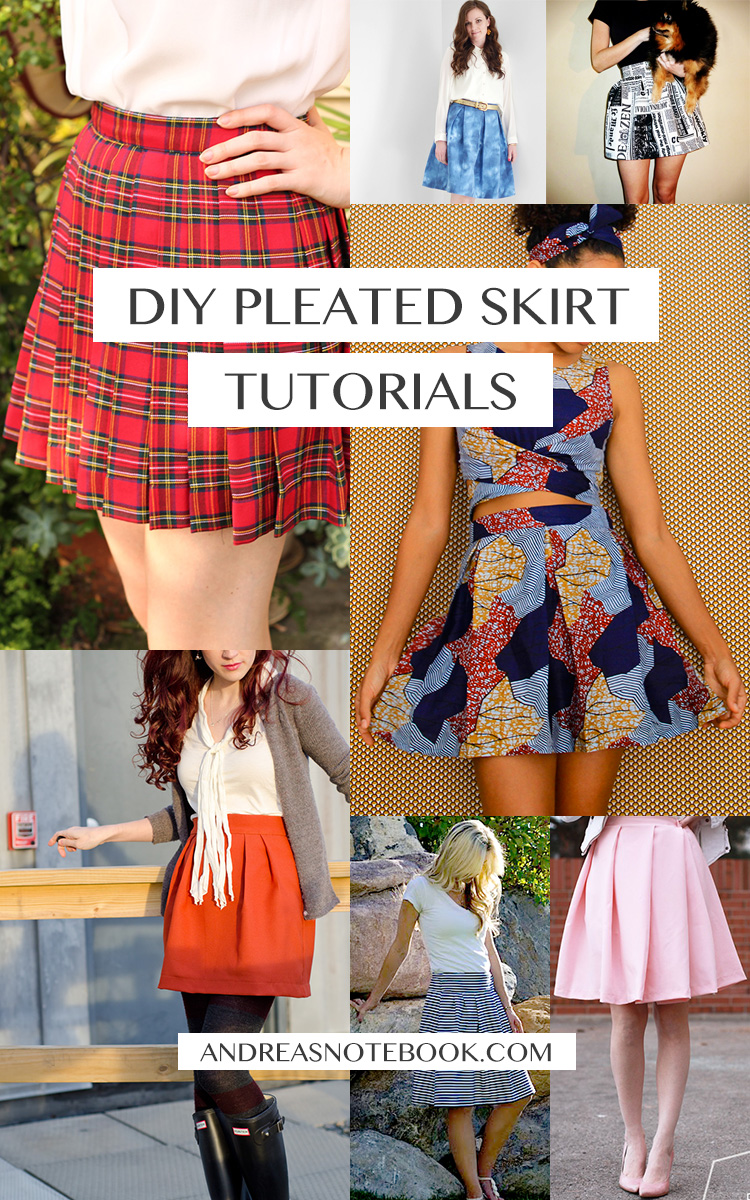 Make a Flattering Pleated Skirt