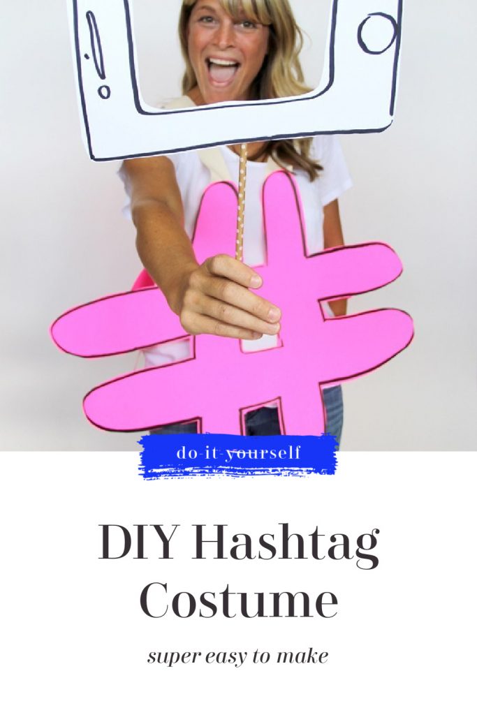 How to make a Hashtag Costume Andrea's Notebook
