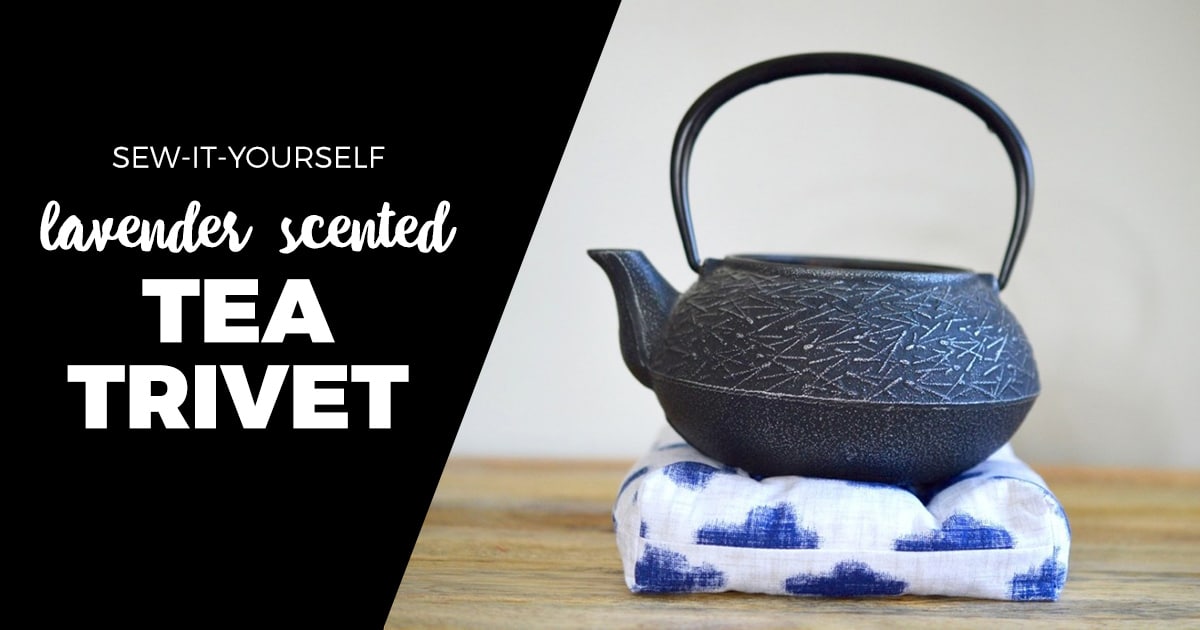 Make a Lavender Scented DIY Tea Trivet Andrea's Notebook