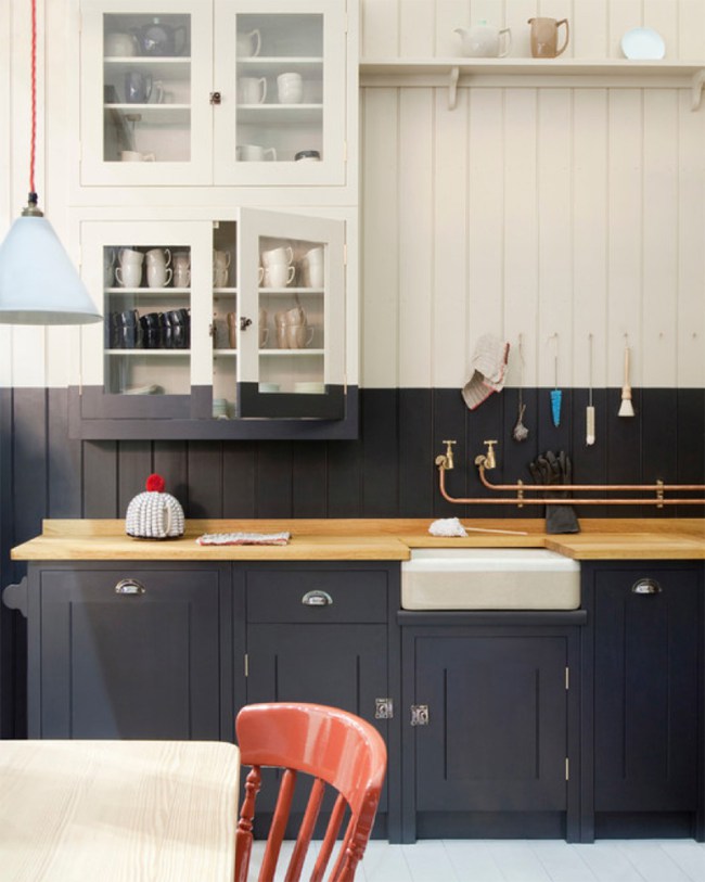Two Toned Kitchen Trend