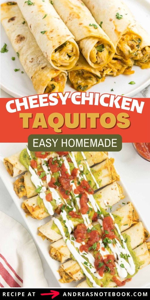 Homemade Chicken Taquitos Recipe (Oven, Air Fryer or Fried)