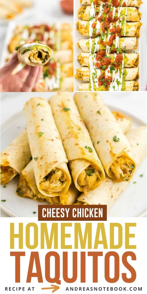 Homemade Chicken Taquitos Recipe (Oven, Air Fryer or Fried)