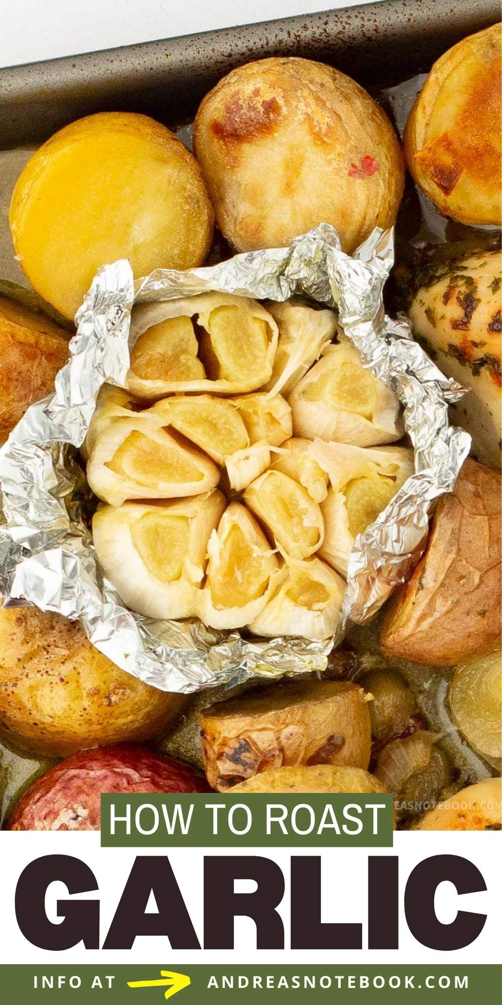 How To Roast Garlic The Easy Way In The Oven