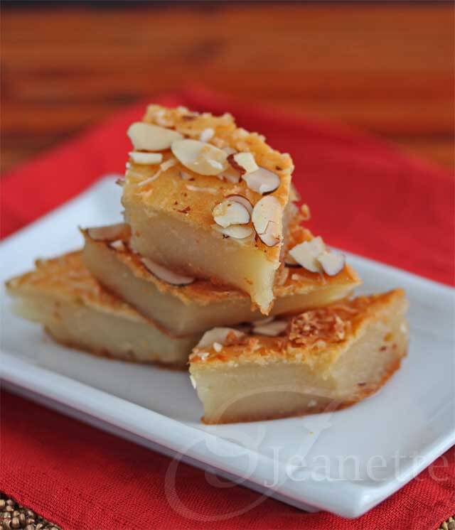 Recipe Coconut Sticky Rice Cake Andrea Wang, Author