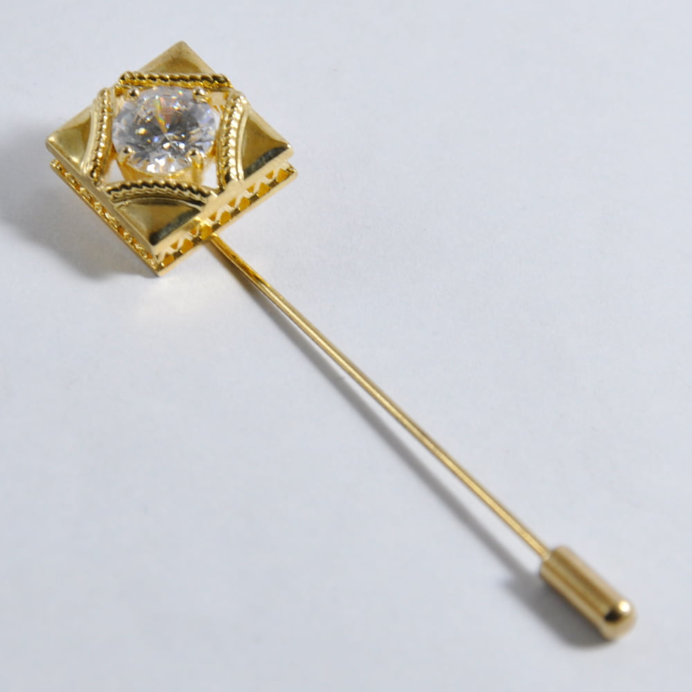 Beautiful Diamond Square Fancy Lapel Pin Buy Lapel Pin
