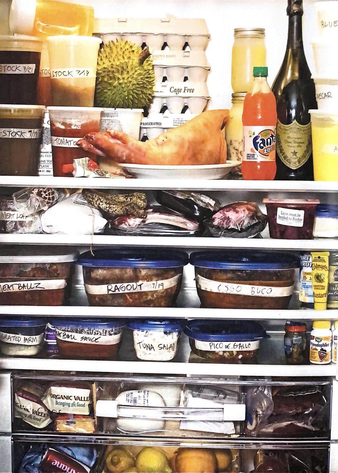 How to organize your fridge like Anthony Bourdain for less than 4