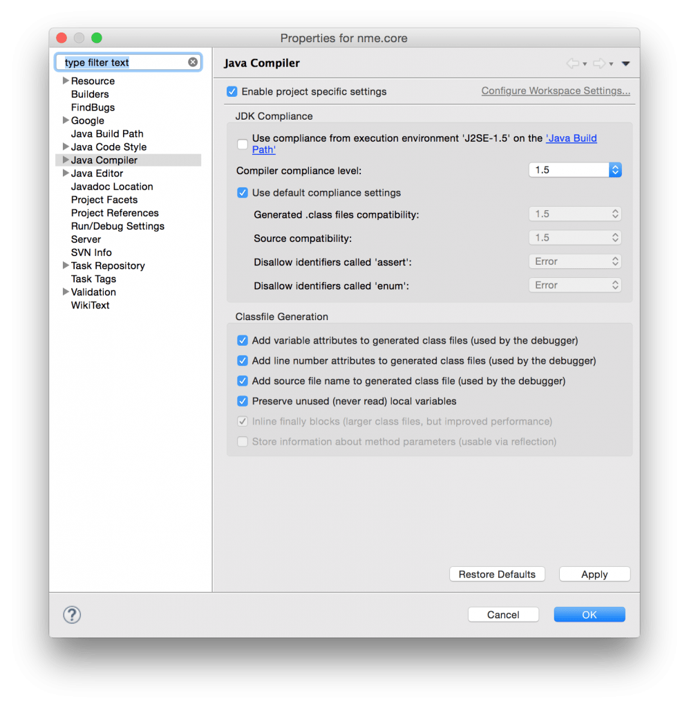 Legacy java applications development in Eclipse Andrej Gajdos