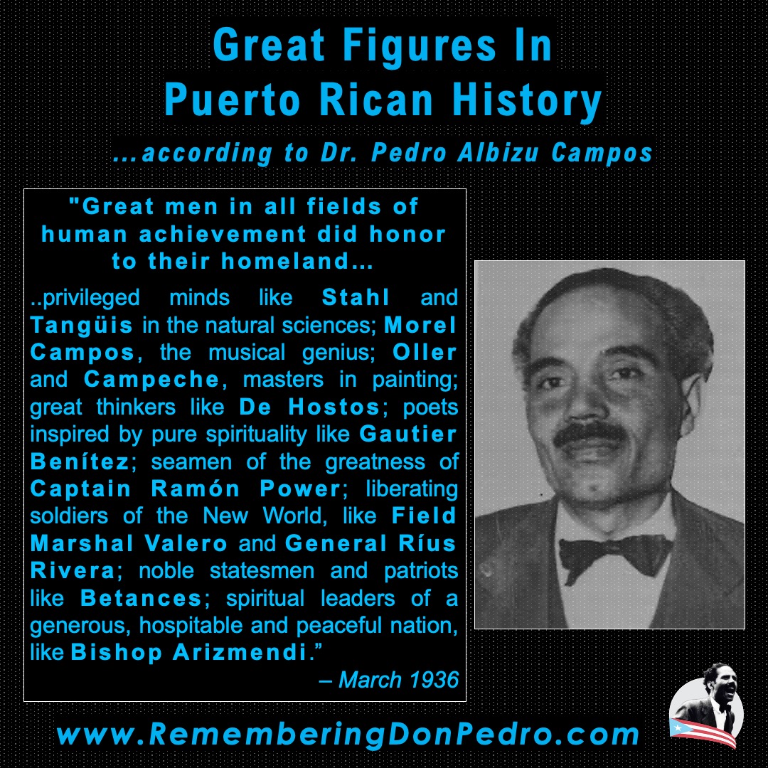 Great Figures In Puerto Rican History (infographic) Remembering Don Pedro