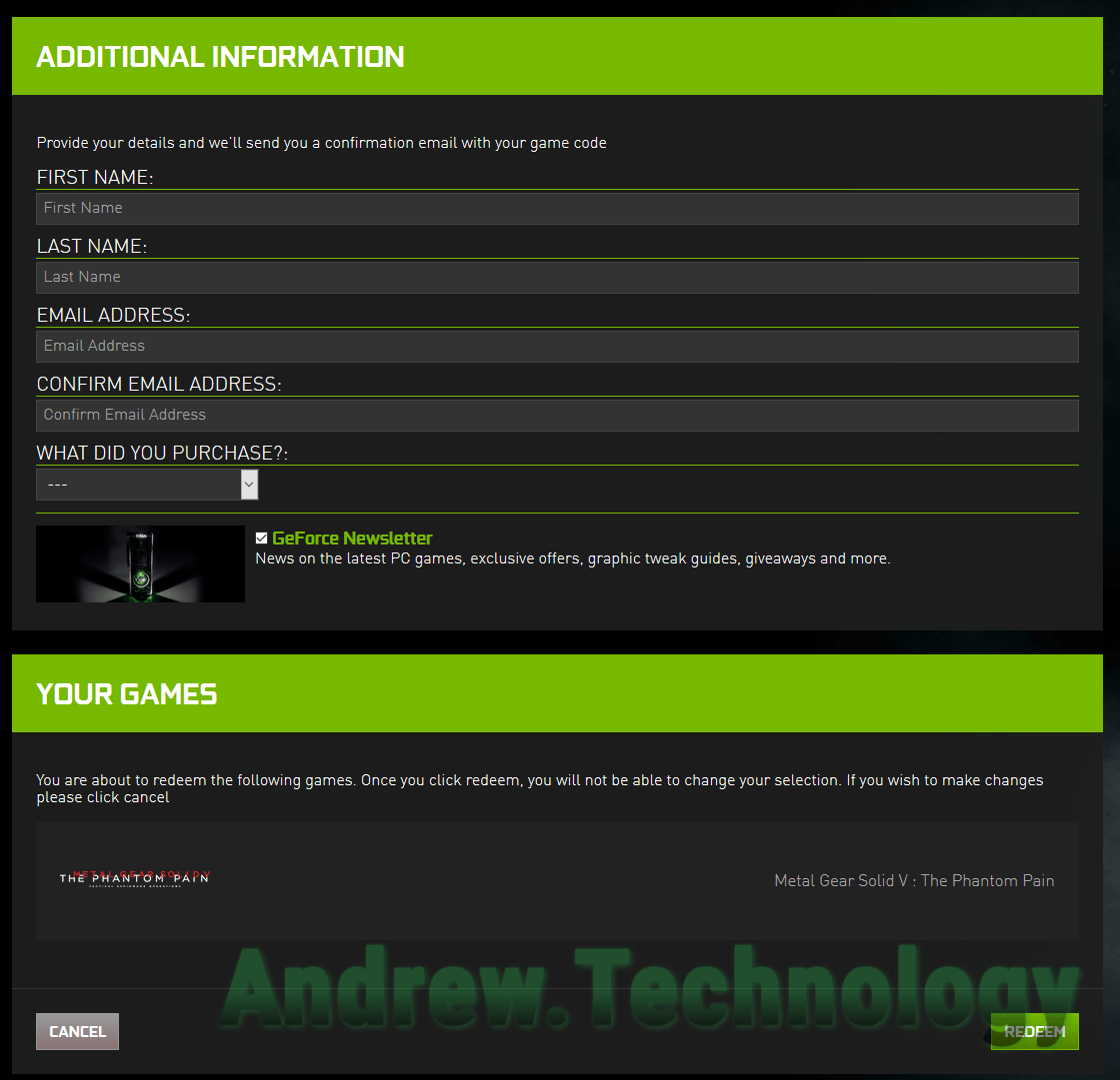 Nvidia geforce now redeem code free